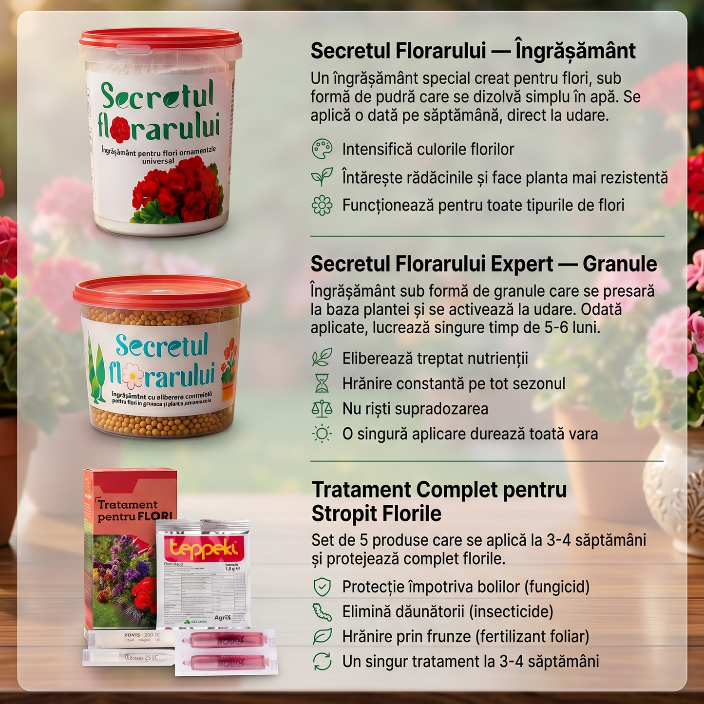 Pachetul Florarului Esential