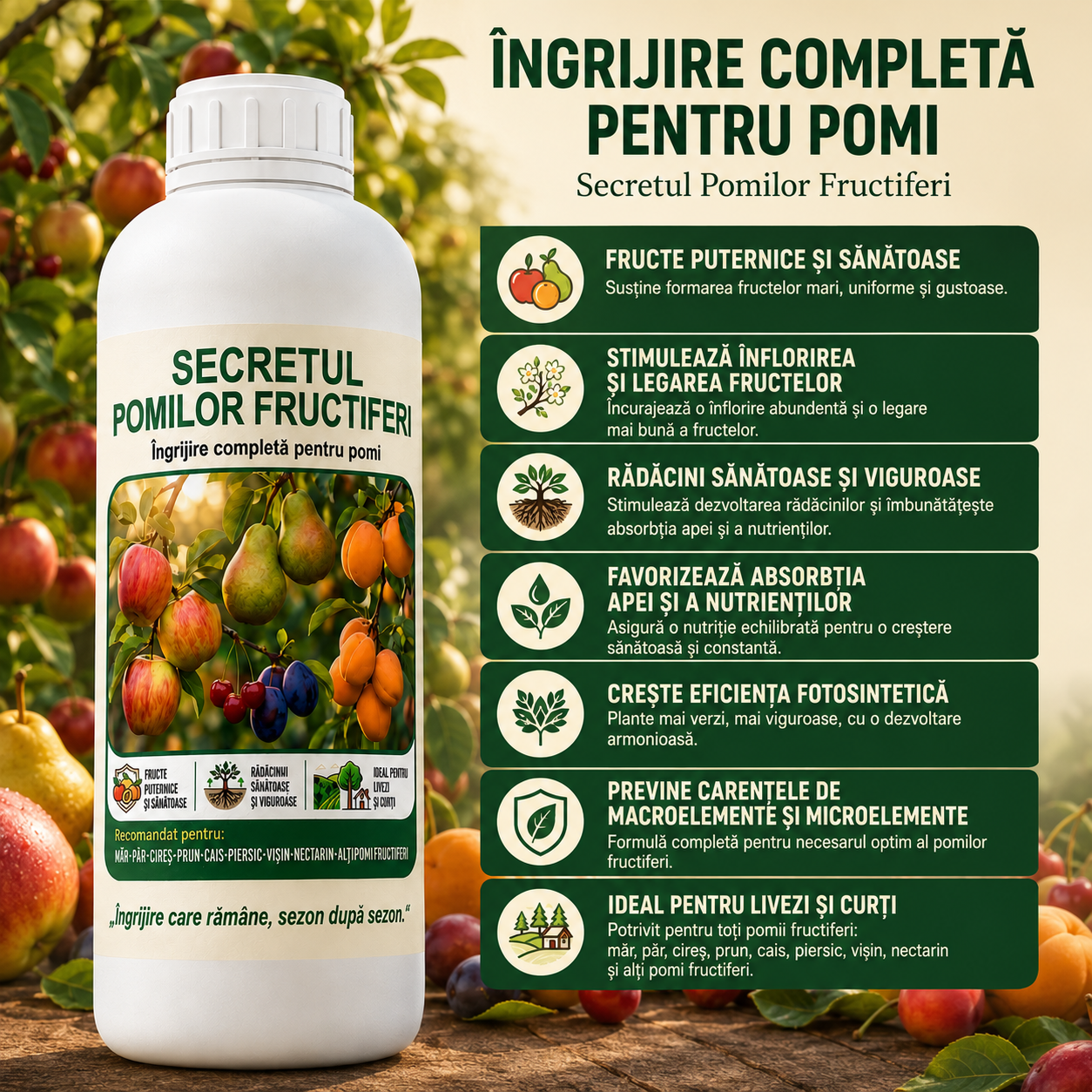 Secretul Pomilor Fructiferi