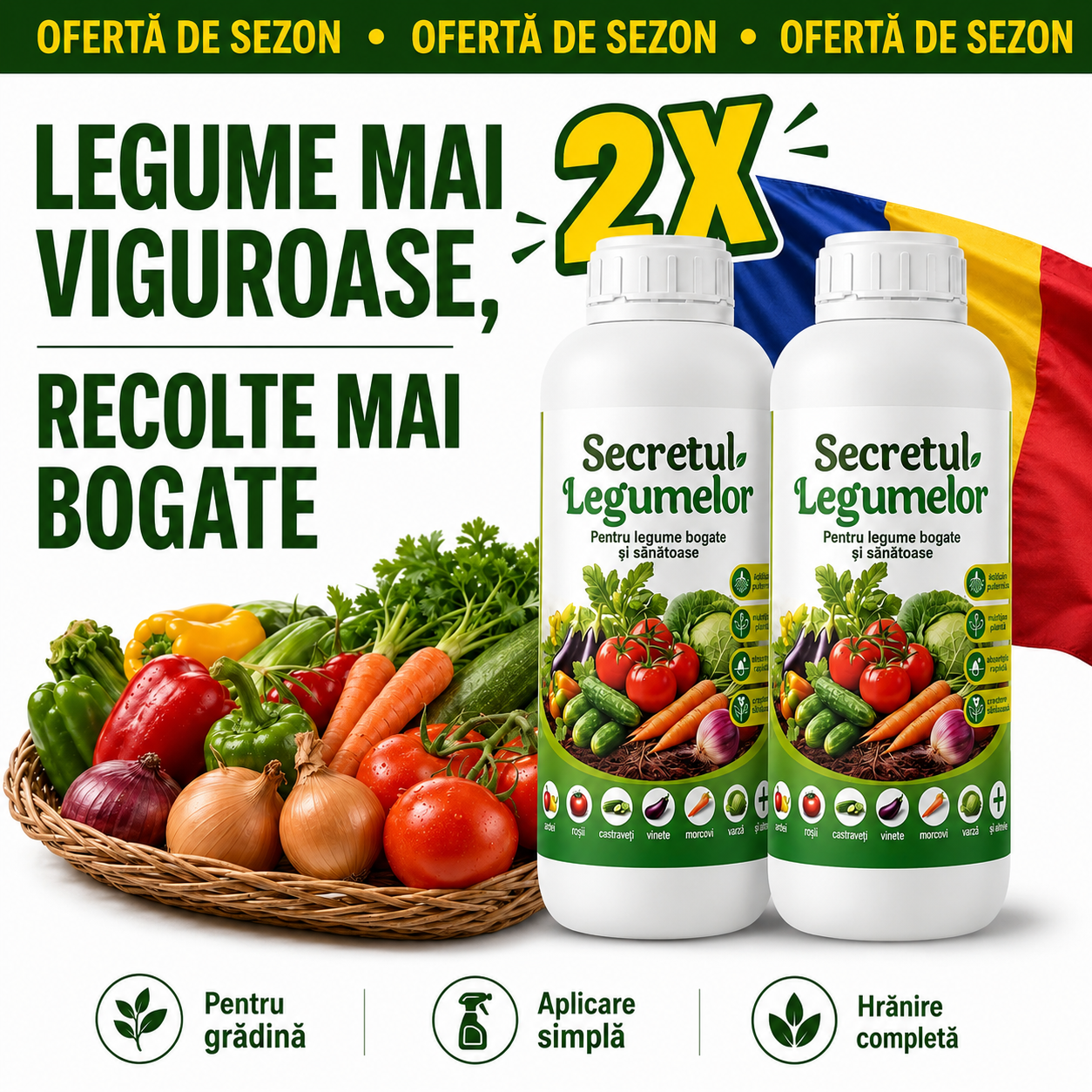 2X Secretul Legumelor OFERTA
