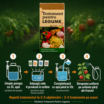 Pachet Tratament Pentru Legume