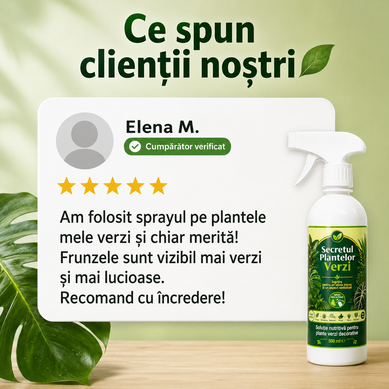 Secretul Plantelor Verzi